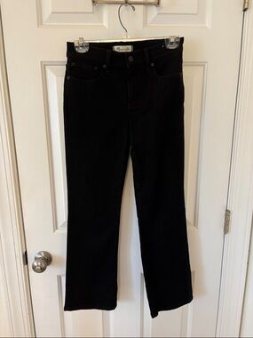 Madewell Black Flare Jeans NEW